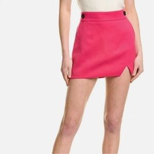 Walter Baker Vibrant Pink Mini Skirt